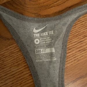 Grey Nike tank top